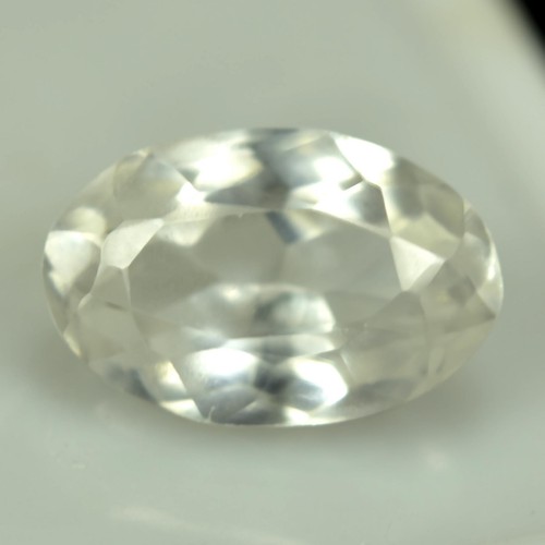 Untreated 3.70 Ct AAA+ Natural Ceylon White Sapphire 9Mohs Certified Gemstone - Picture 3 of 6