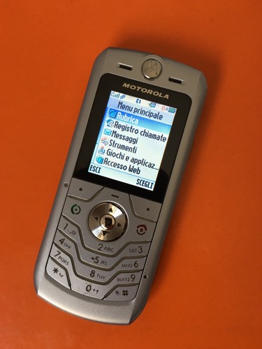 Telefono Motorola L6 Silver Metal Bluetooth Slim. Sbloccato Unlocked - Foto 8 di 11