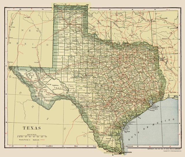 Texas Mead 1903 23.00 x 27.03 eBay