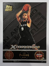 TONY PARKER 2001-02 Topps Xpectations #127 Rookie Card RC NBA San Antonio Spurs. rookie card picture