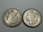 1900 O & P 2 coin Lot Morgan Silver Dollar $1 Circulated Ungraded Uncertified — photo 1