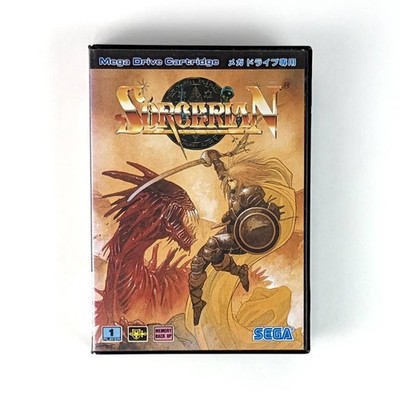 SORCERIAN Mega Drive Sega MD Japan Import Free shipping FedEx DHL Tested