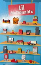 2025 McDONALD'S Lil Mcdonalds Minature Kids HAPPY MEAL TOYS Complete Set