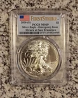 2020 AMERICAN SILVER EAGLE PCGS PR69 First Strike (Emergeny Issue - S Mint)
