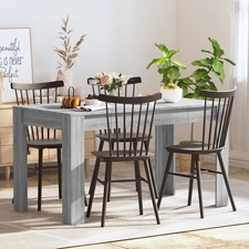Modern Wooden Rectangular 1.4m 4 Person Dining Table Wood Kitchen Tables Solid