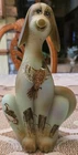 Fenton Pheasant Epic Dog Figurine HP M. Kibbe LE #28/78