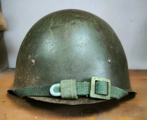 Helmet Steel SSh 40 WWII Original Military Soviet Army RKKA WW2 stamp ORIGINAL