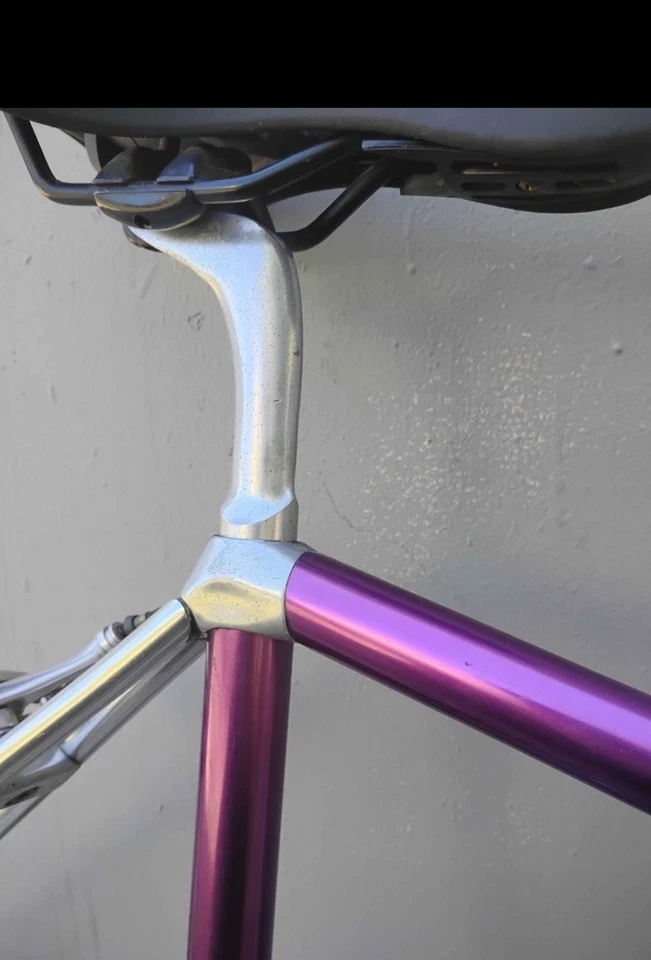 Bicicleta de carretera Vitus 992 1992 65 cm aluminio completo Campagnolo Omega 19 juego de ruedas Foto 3 de 4