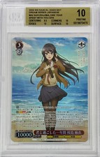 Weiss Schwarz Bunny Girl Senpai Mai Sakurajima SBY/W114-049OFR OFR Foil BGS 10