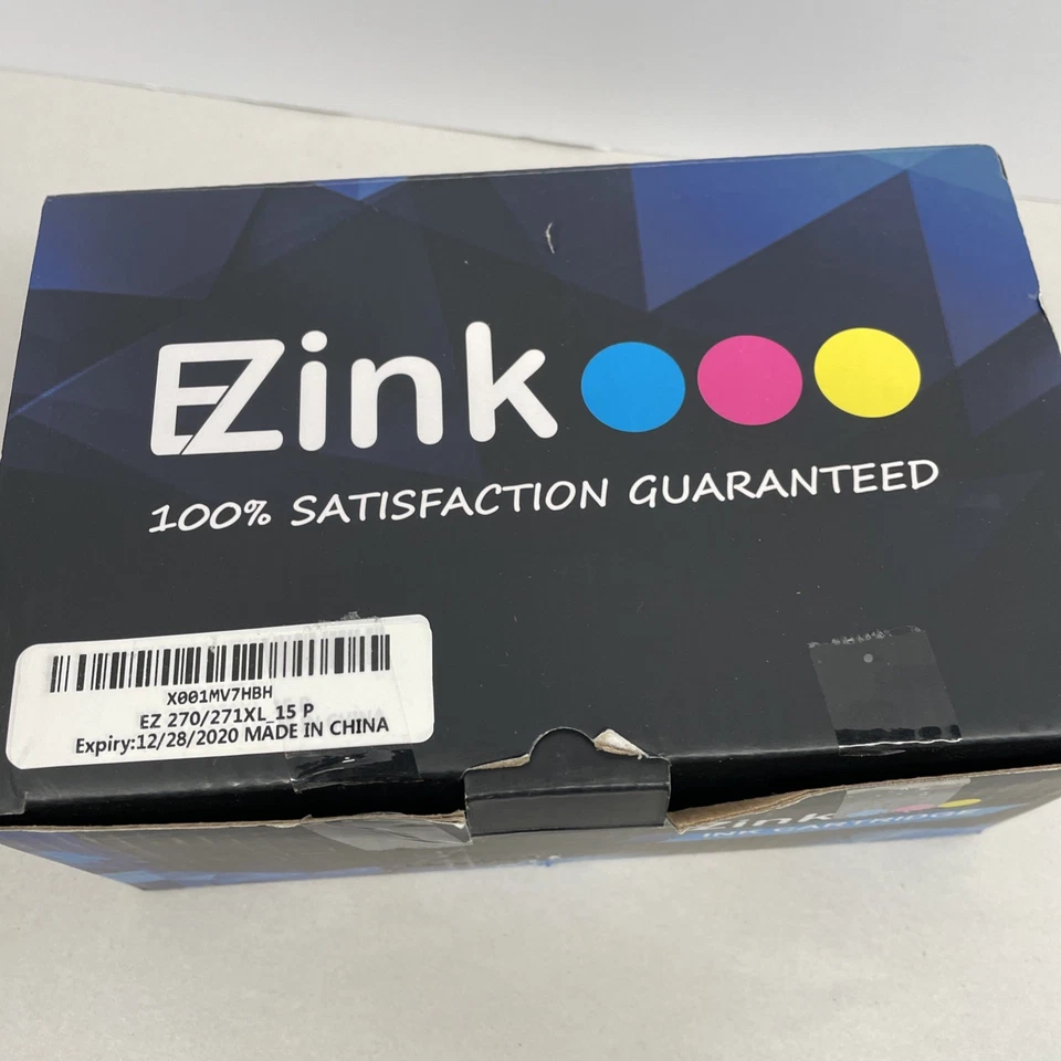 Paquete de 16 cartuchos de tinta E-Z 270XL 271XL negros + colores compatibles con Canon PGI y CLI Foto 2 de 4