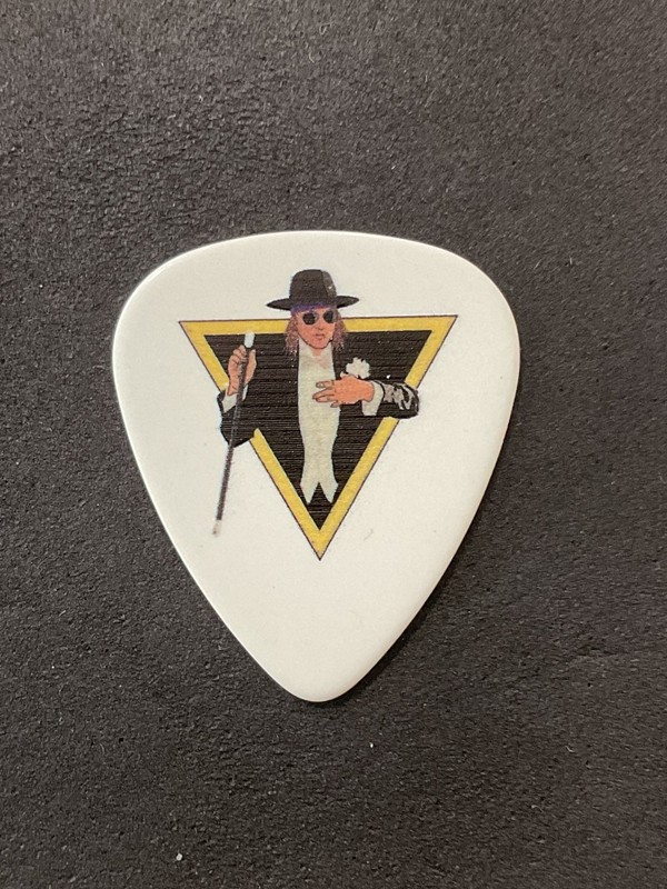 Ryan Roxie Alice Cooper Top Hat Man Signature Guitar Pick (A)