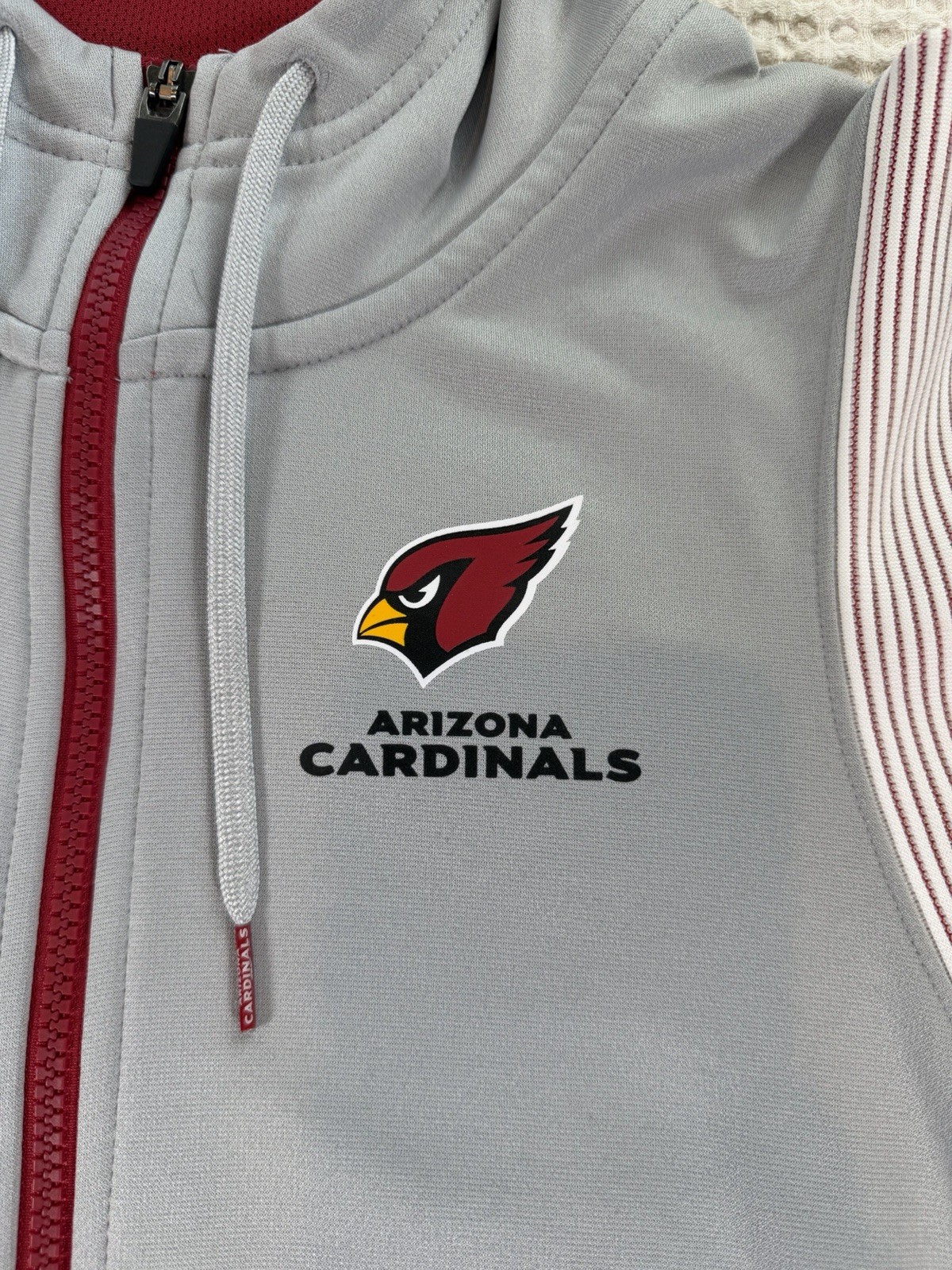 Nike Therma-FIT Arizona Cardinals Full Zip Hoodie Jacket Men’s Medium NFL thumbnail 3