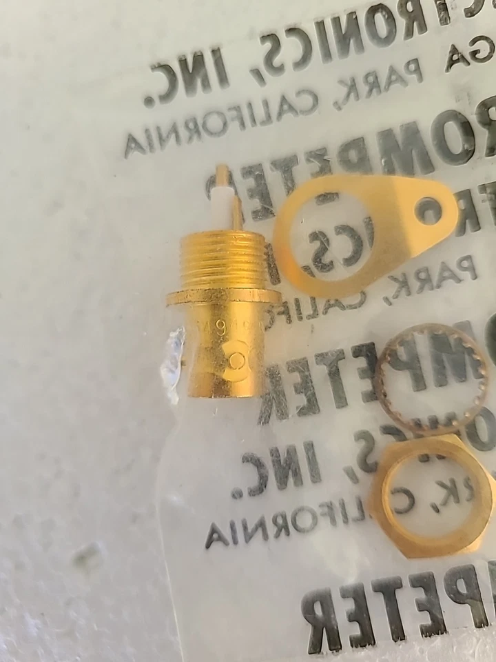 TEI 14949 BJ77 TROMPETER GOLD CONNECTOR,  New/factory Sealed  - Image 2 of 4