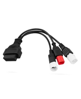 OBD2 Diagnostic Cable 16 Pin to 3 4 6 Pin, 3 in 1 Plug Adaptor Cable 
