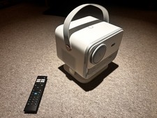 Yaber V12 Desktop Home Cinema Projector White/Grey HDMI USB RJ45 3.5mm Remote