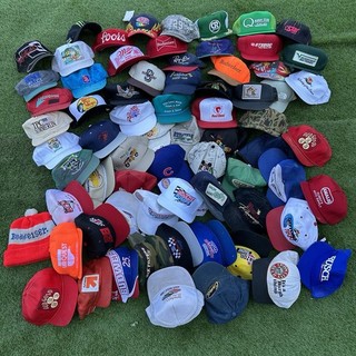 Vintage Snapback Hat Lot Of 50 NASCAR Beer Disney Farm Ect 80s 90s Wholesale