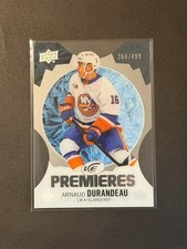 Arnaud Durandeau 2023-24 Upper Deck Ice Ice Premieres Rookie Card # 217 268/799. rookie card picture
