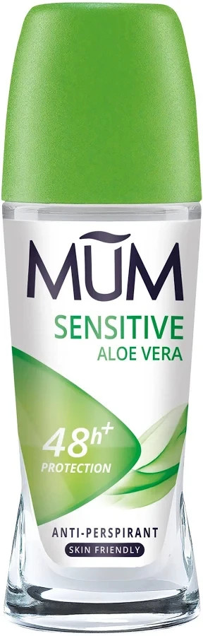 Mum Sensitive Aloe Vera Roll On Deodorant 50ml.