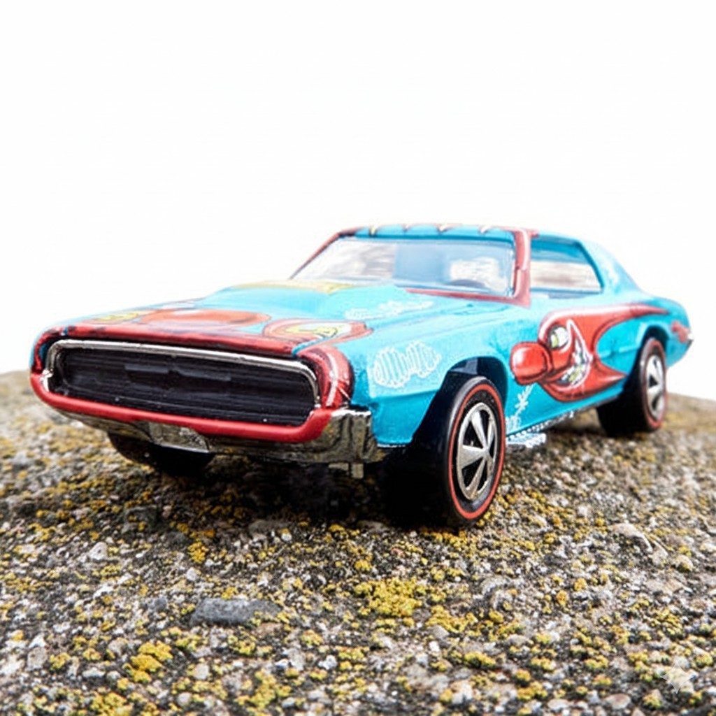ミニカー HotWheels Kenny Scharf's \"Zooom!\"T-Bird Hot Wheels x Kenny Scharf Custom T-Bird 2025 | Mattel Creations