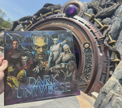 Epic Universe Dark Universe Colored Vinyl Album Danny Elfman RARE SOLD OUT