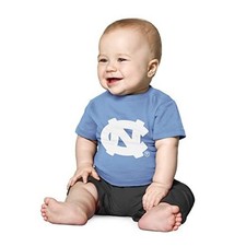 NCAA Infant Big Logo T-Shirt-Boys  Girls 18 Months North Carolina Tar Heels