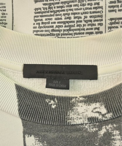 ALEXANDER WANG Sweatshirts WhitexBlack(Patterned) S 2200576449106 - Picture 3 of 6