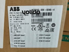 New ABB ACS310-03E-02A6-4 Frequency converter ACS310-03E-02A6-4 0.75KW