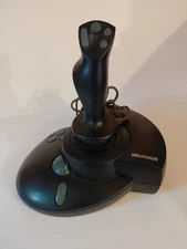 Microsoft Sidewinder 3D Pro Plus Flight Stick Joystick PARTS OR REPAIR 