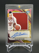 Juju Watkins 💥🏀 PROSPECT JUMBO RELIC AUTO GOLD GEO /50! 2024-25 Bowman Best U