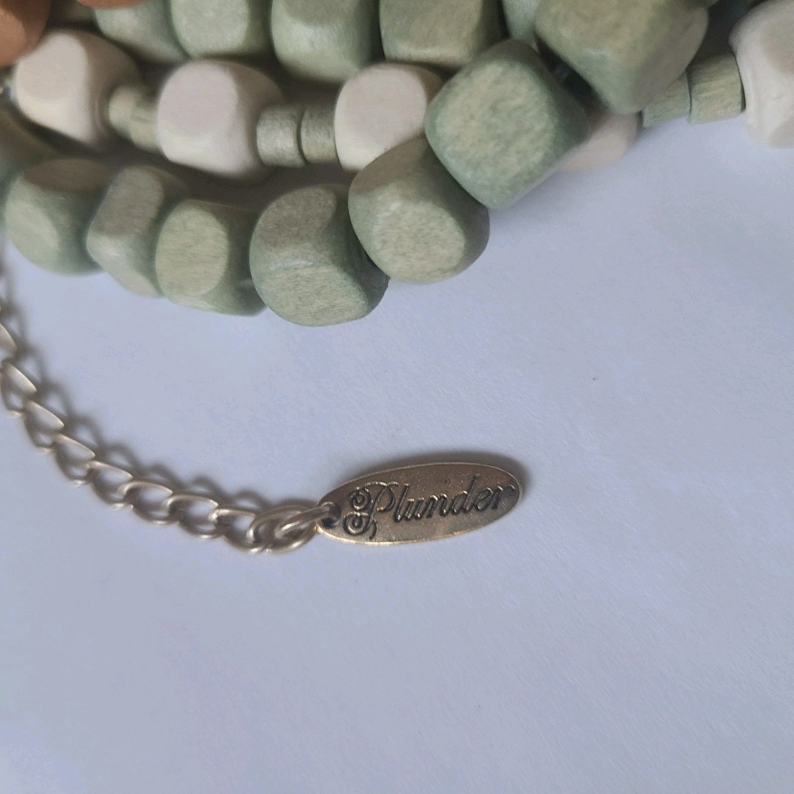 Plunder Multistrand Multicolor Chunky Wooden Bead… - image 6