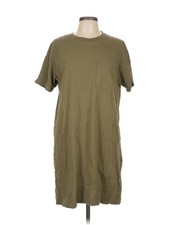 Everlane Women Green Casual Dress L