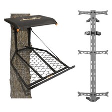Muddy The Boss XL Hang On Tree Stand Hawk Helium Set of 3 Climbing Sticks