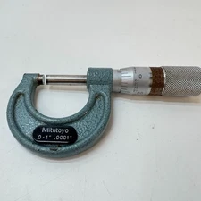 Mitutoyo Outside Micrometer 103-113 Carbide Tips