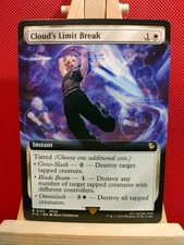 Cloud's Limit Break (Extended Art) - Final Fantasy Commander - NM - MTG