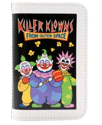 Whatever Makes You Happy Killer Klowns from Outer Space VHS Accordion Wallet