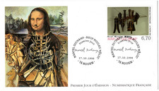 3197+FDC ENVELOPPE 1er JOUR .   MARCEL DUCHAMP  NEUF MOULES MÄLIC
