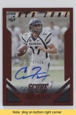 2015 Score Rookie Red Zone Signatures 7/20 Cody Fajardo #374 Auto READ 1h1
