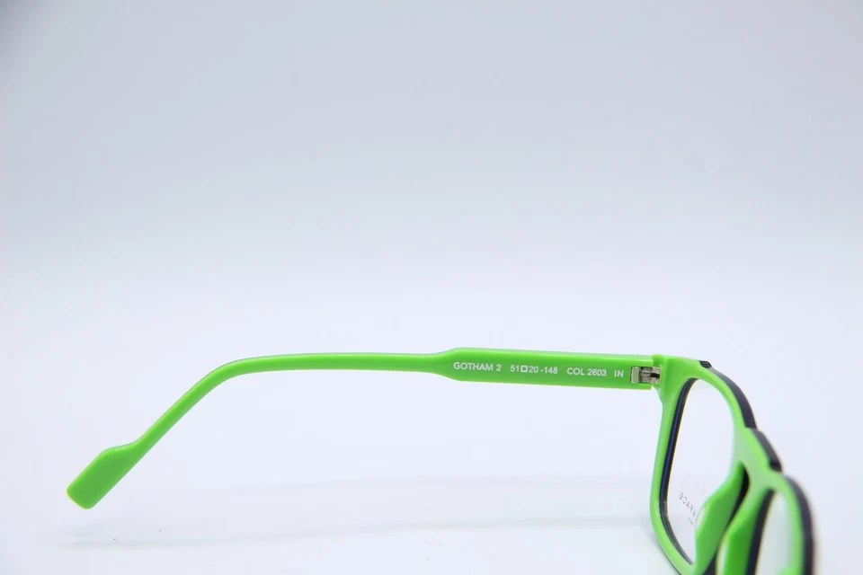 NUEVAS GAFAS FACE A FACE GOTHAM 2 COL 2603 NEGRO VERDE MONTURAS AUTÉNTICAS 51-20 Foto 3 de 4