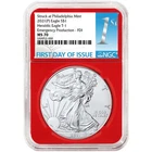 2021 (P) $1 1-oz American Silver Eagle NGC MS70 Emergency Production FDI First