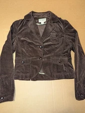 Ralph Lauren Polo Jeans Brown Vintage Corduroy Jacket. Wms M