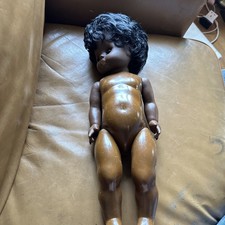 Vintage Ethnic Doll. Interesting plastic colours