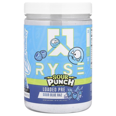 Loaded Pre, Sour Punch  Sour Blue Raz, 15.3 oz (435 g)