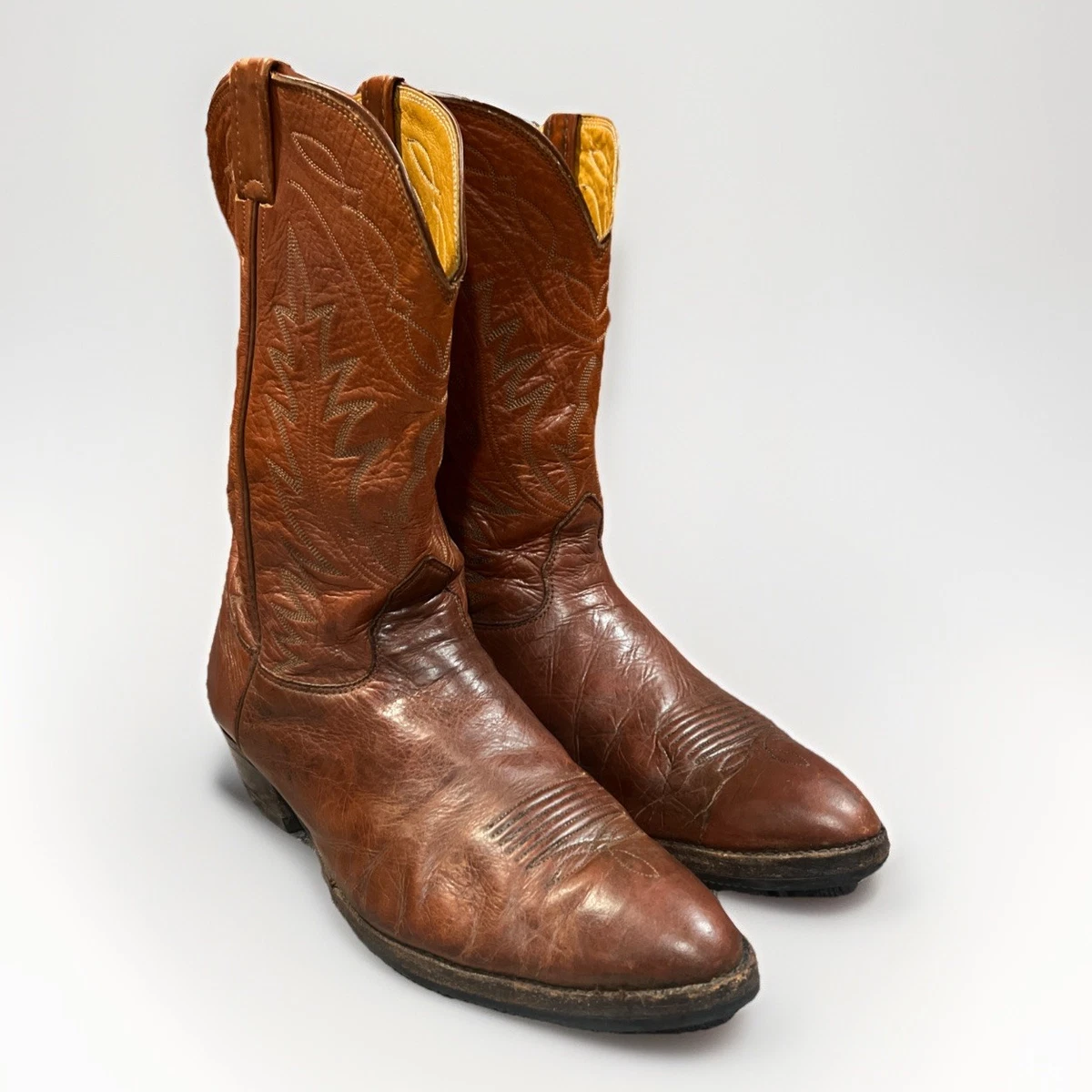 Nocona MD2703 Men's Legacy Western Boot with Black Legacy Calf Foot and a Punchy Square Toe