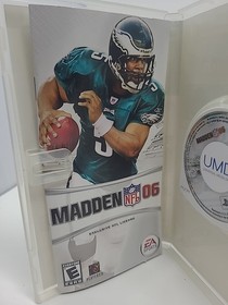 MADDEN NFL 2006 PSP Playstation Portable Complete in Box w/ Manual 