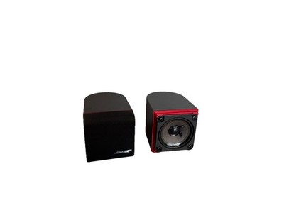 2x Bose single cube mit rotem Rand, Bose Cube Einzelcube, Bose Lautsprecher