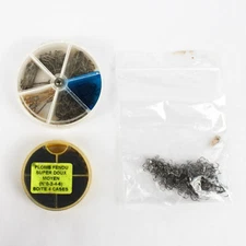 Lot of Assorted Sized Sinkers And Hooks For Freshwater Fish