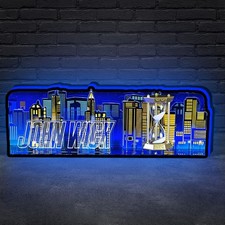 John Wick Pinball Topper Video Game Machine LED Lightbox Pinball Arcade Decor-- image