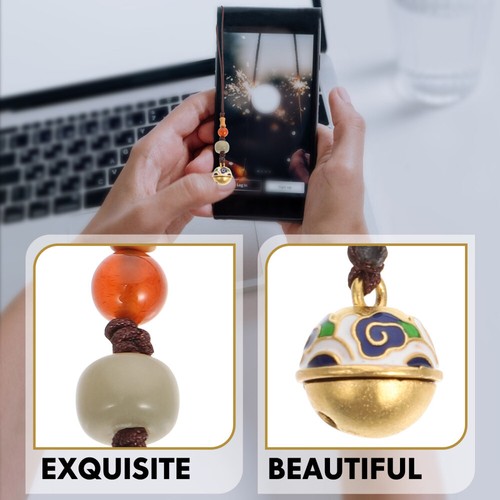Auspicious Cloud Bell Lanyard Miss Phone Hanging Pendant Charm for DIY - 第 2/12 張圖片