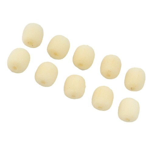10 pz Copriparabrezza in schiuma microfono per cuffie da gioco microfono indossato beige - Foto 9 di 16