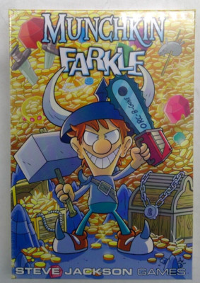 MUNCHKIN FARKLE KARTENSPIEL BRANDNEU & VERSIEGELT